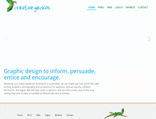 Tablet Screenshot of creativegeckos.com